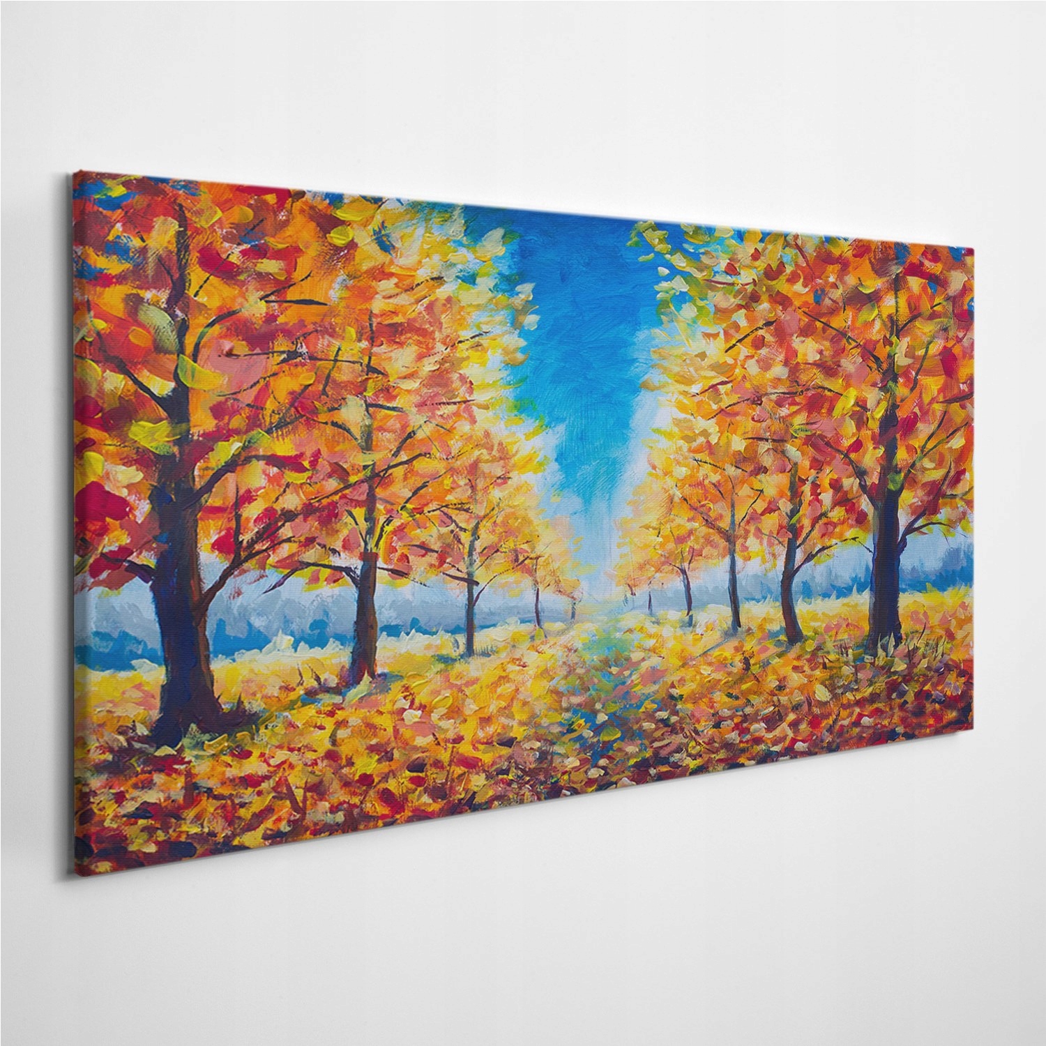 

Foto-obraz na płótnie Jesień Park Liście 120x60 cm