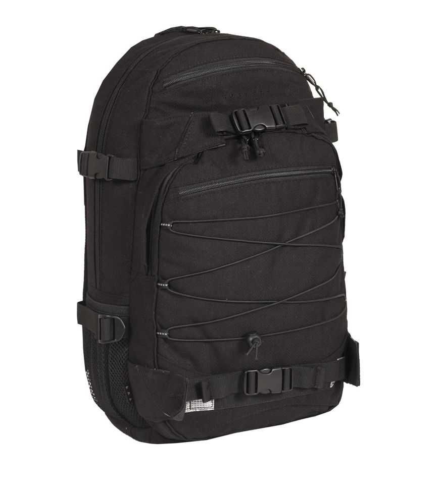 Batoh Forvert New Laptop Louis flannel 25 l černý