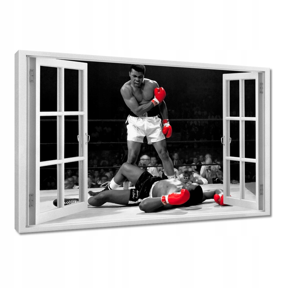 

Obrazy 120x80 Muhhamad Ali Boxer Bokser
