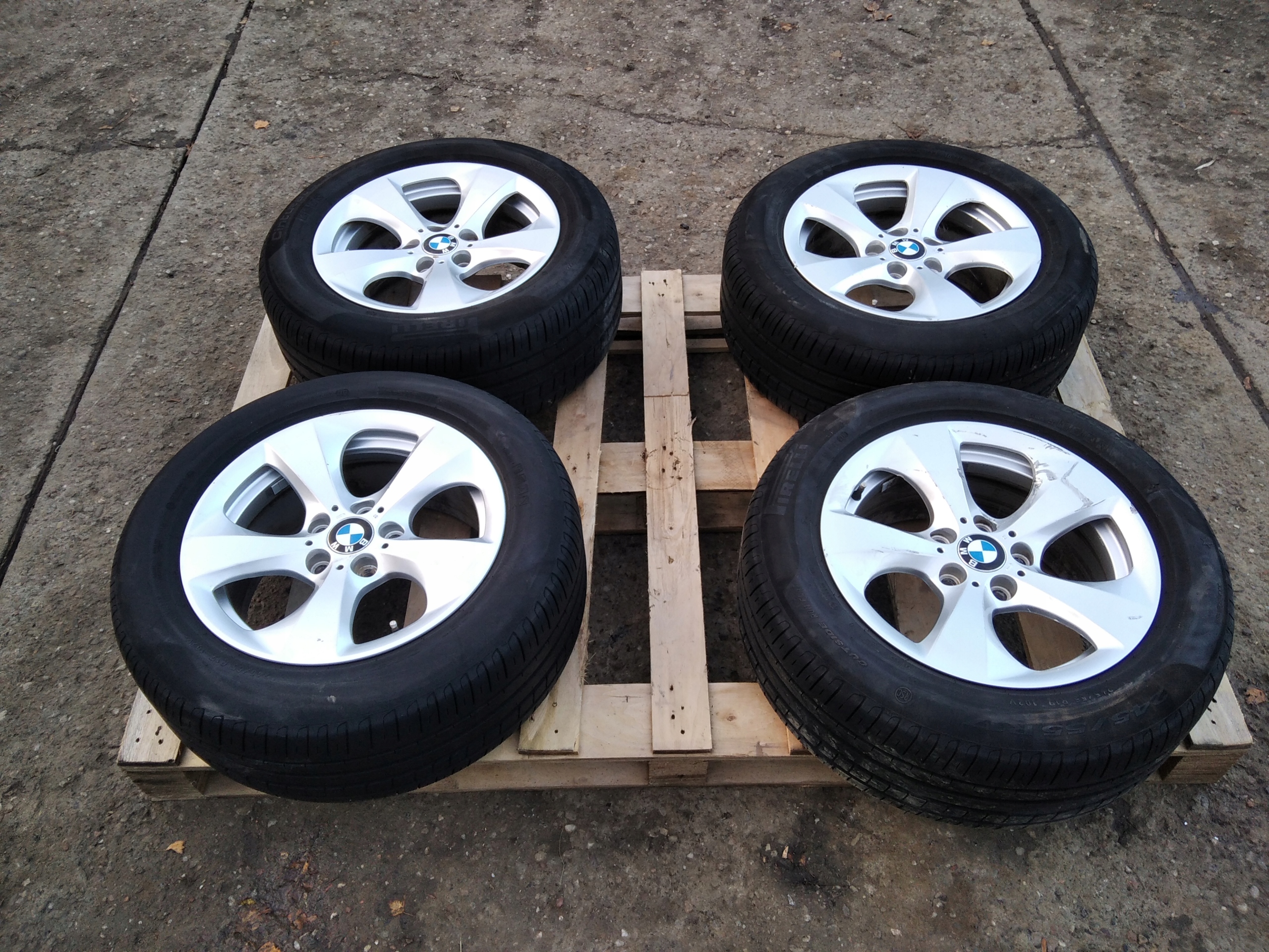 4× Диск алюминиевый BMW OE Streamline 306 8.0