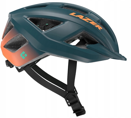 Kask Rowerowy Lazer Cerro KinetiCore roz. M 55-59 cm Matte Blue Orange