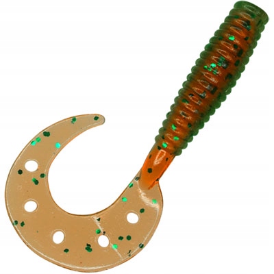 Twister Dragon Diver Motor Oil Green Glitter -5 CM
