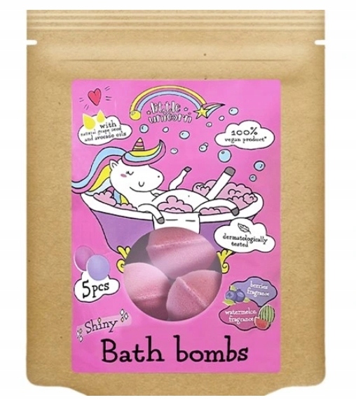 Little Unicorn Kule do kąpieli, 5 x 50g