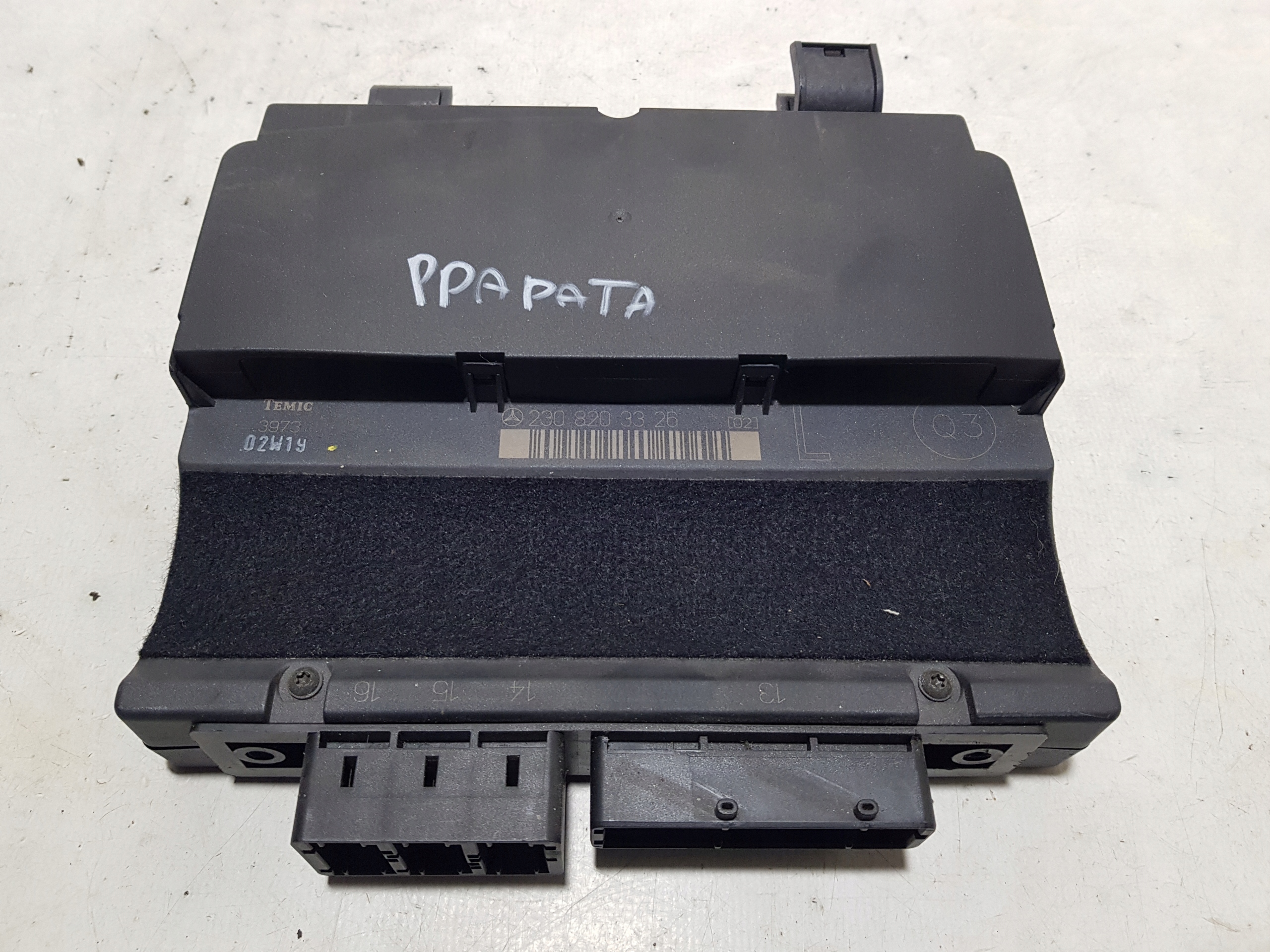 modul SITZ links links MERCEDES SL R230 2308203326