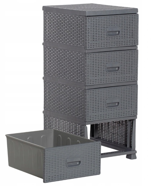 Komoda Regał szara łazienka pokój taras Kod producenta RATTAN