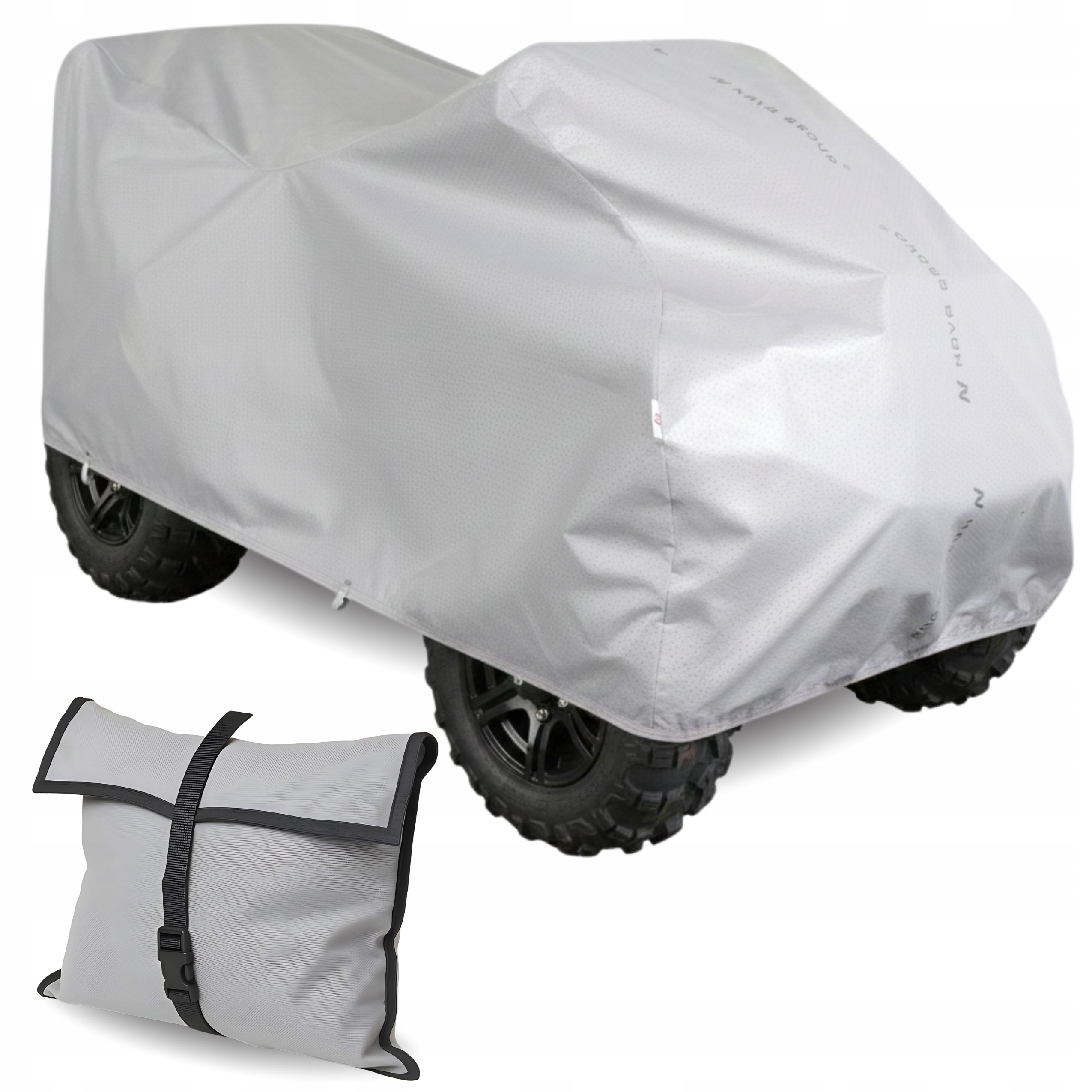 Obal na Quad s kufrem M 170-200 cm Plachta Měkká Uv ochrana Exclusive