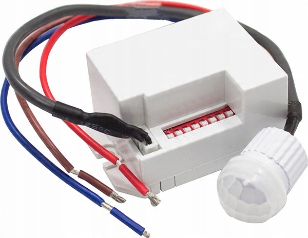 

Mini Czujnik Ruchu Zmierzchu do Led Pir 360°