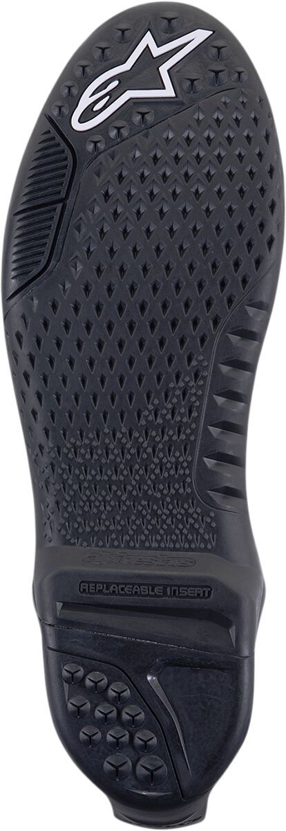 Podrážky Na Topánky Alpinestars Tech 10-VENT Black/white Veľkosť (7/8) 42