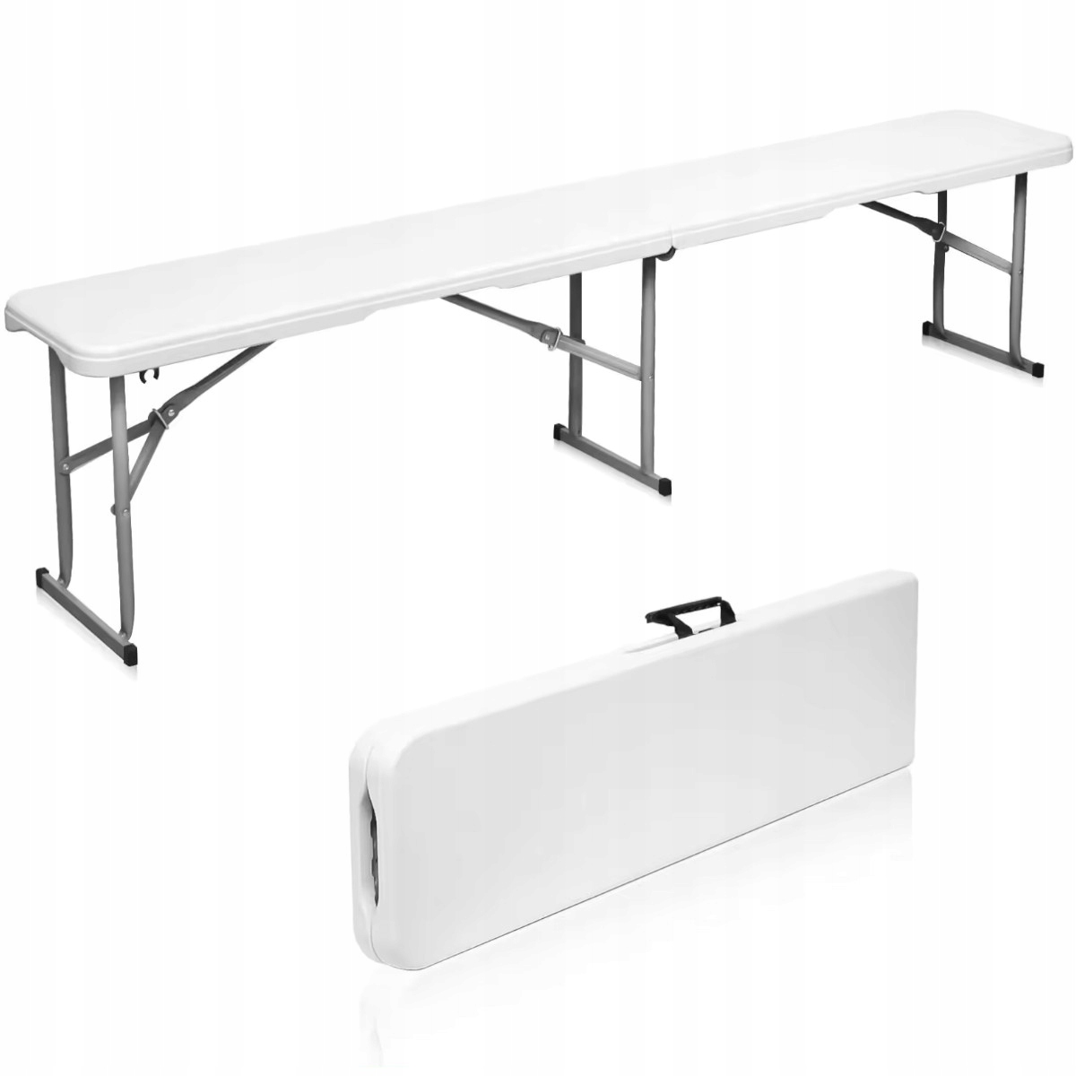 ŁAWKA CATERINGOWA ŁAWA SKŁADANA WALIZKA ŁAWECZKA OGRODOWA CATERINGOWA