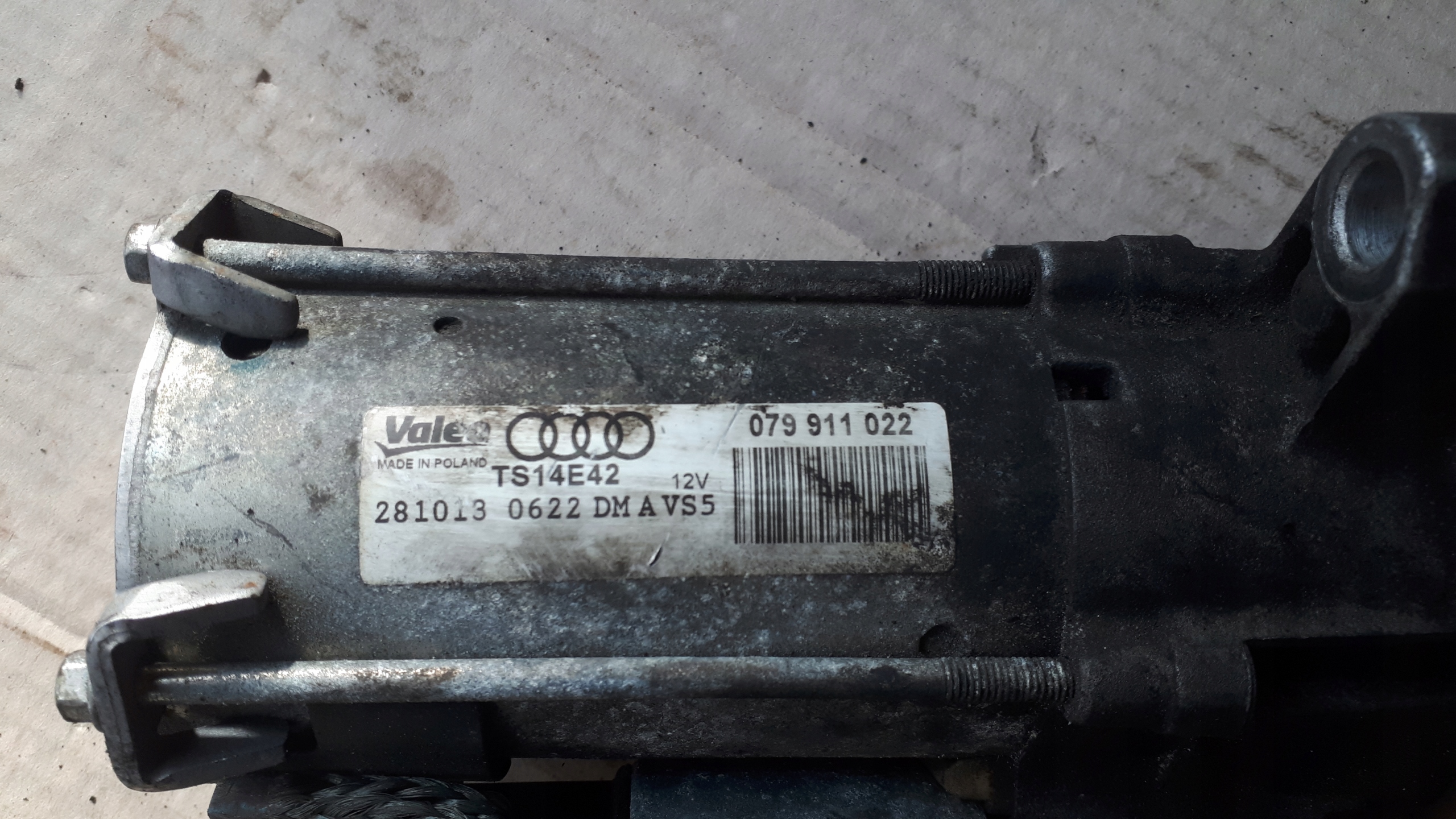 S4 B8 A4 starter 3.0 TFSI 079911022 S5 A6 C7