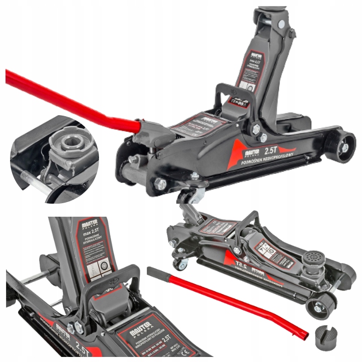 PODNOŚNIK SAMOCHODOWY NISKI LEWAREK ŻABA 2.5T AUTO EAN (GTIN) 44555658