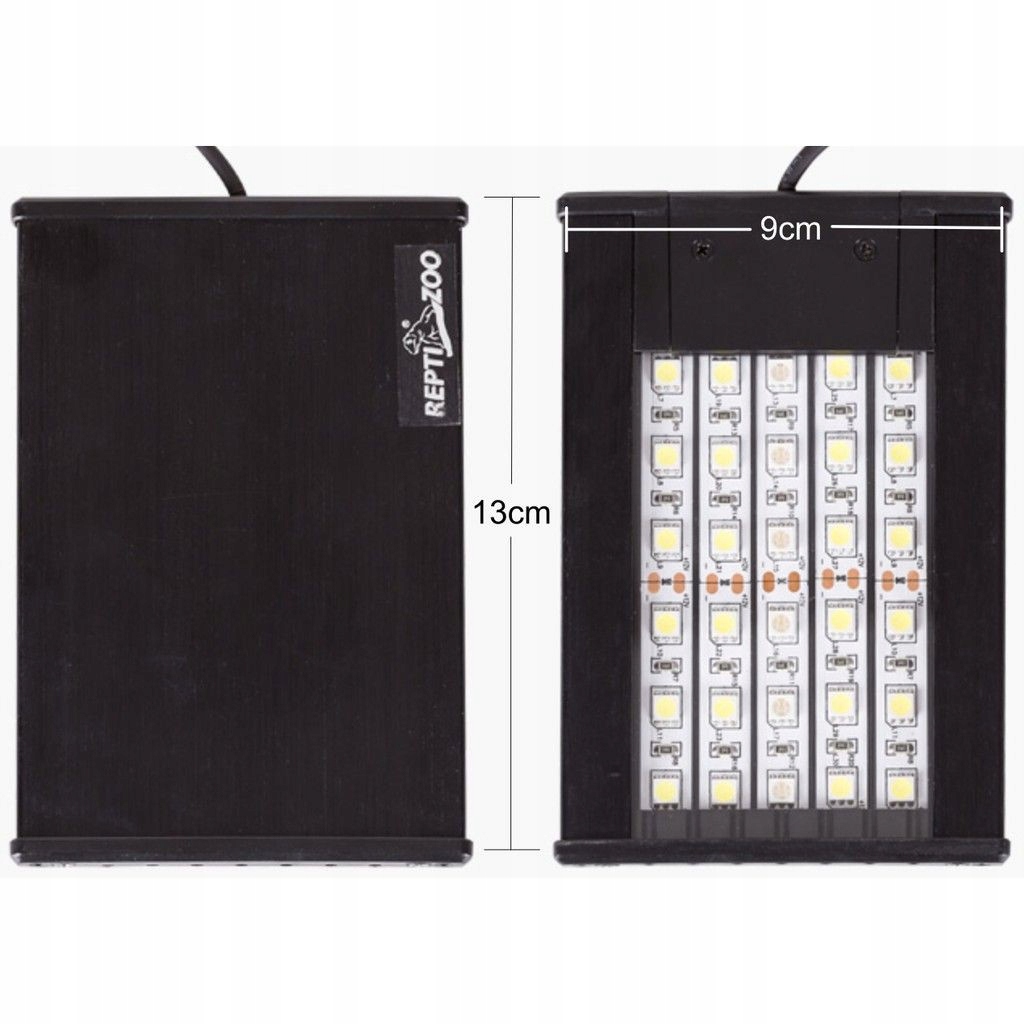 Levně Led Lampa Do Terária Plochá Inovativní Led Osvětlení Repti-zoo