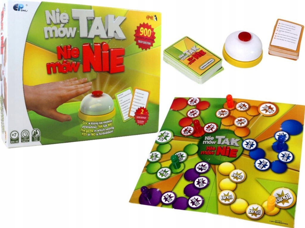 Strategiczna Gra Planszowa Dla Dziecka 8 Latka Nie mów tak, nie mów nie Lux