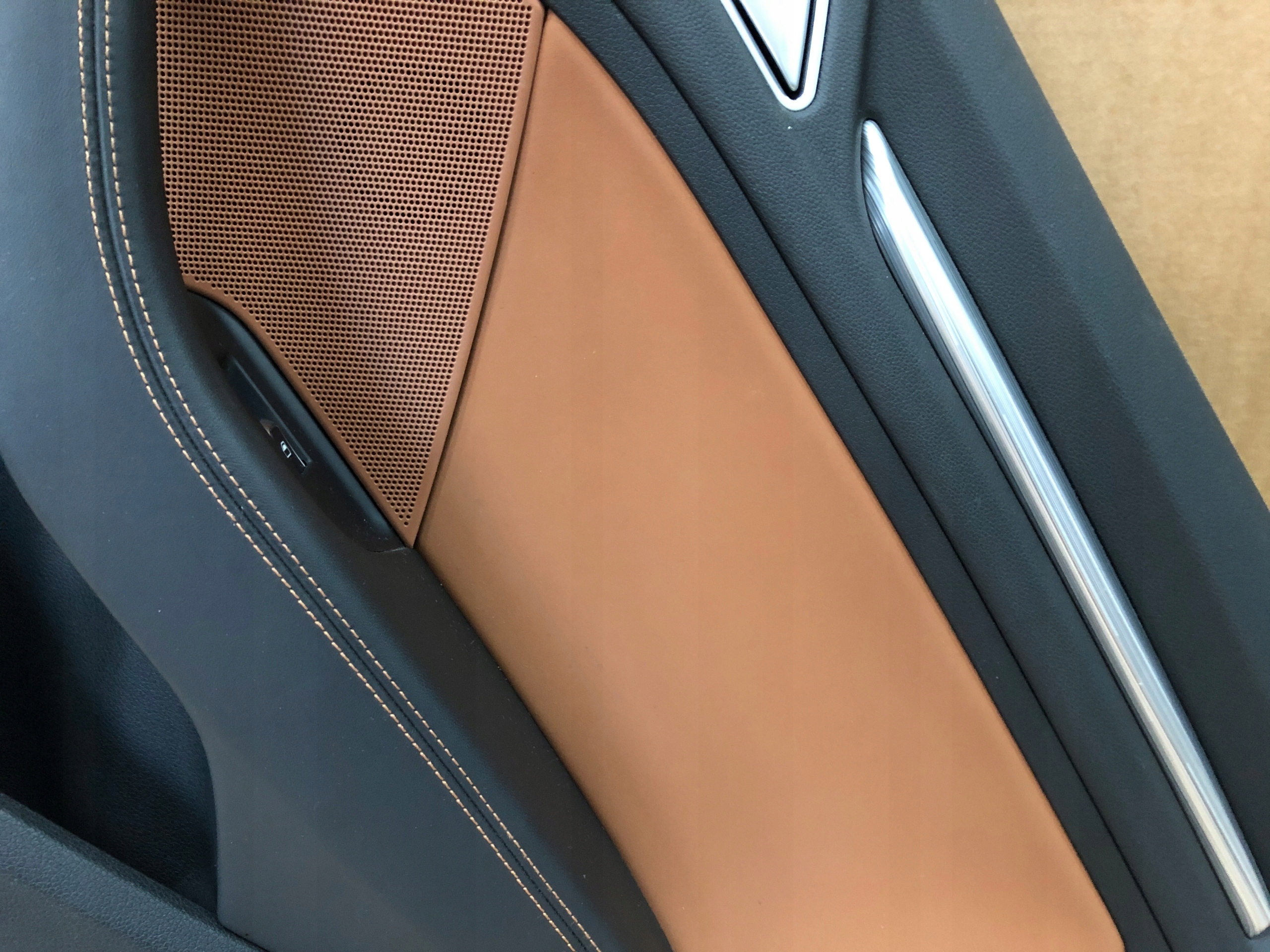 AUDI A3 S3 RS3 8V side door right rear part leather