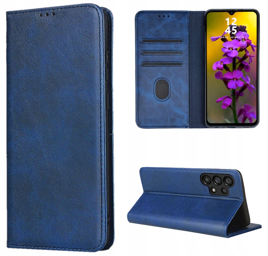 

Etui do Samsung A13 4G Skórzane Leather