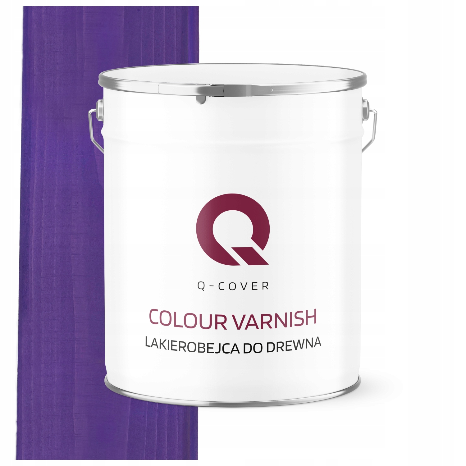 Lak Na Dřevo 3V1 Extra Lazura Fialová Polomatná 5 L Ochranná