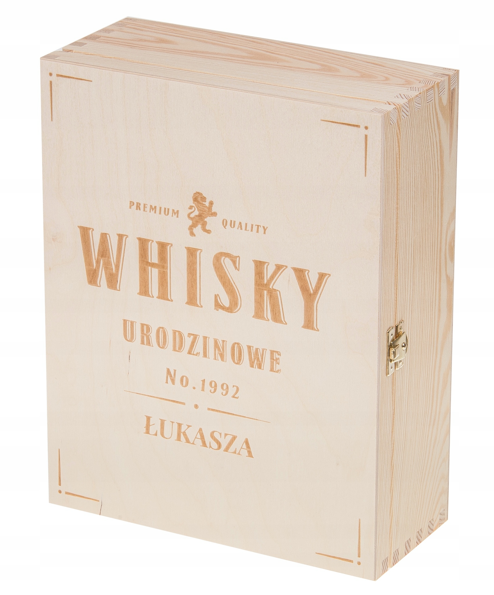 

Pudełko prezent na 18 30 skrzynka Urodziny grawer!