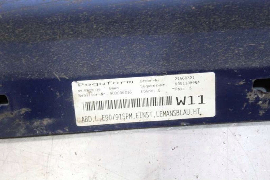 cap threshold left 381/5 8041843 BMW E91 m-packet 04-10