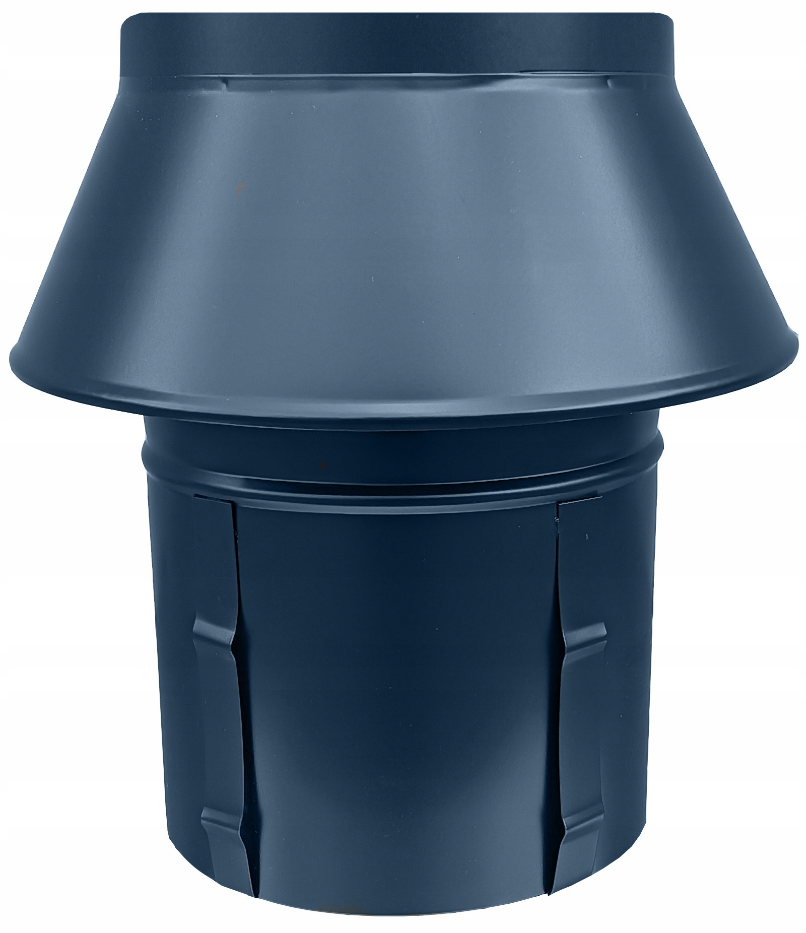 Daszek Nasada Stożek Fi 200 Komin System Kominowy Fi 200 Grafit Antracyt