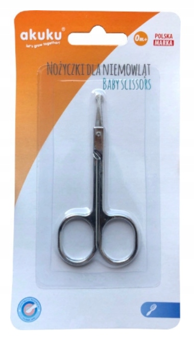 AKUKU NOŻYCZKI DO PAZNOKCI DLA NIEMOWLĄT CĄŻKI Kod producenta A0418