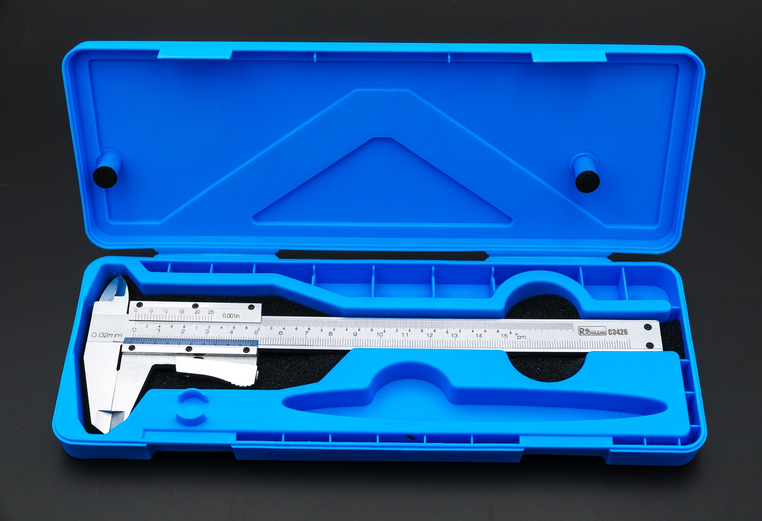 SUWMIARKA ANALOGOWA NONIUSZOWA 150mm ETUI RICHMANN Rodzaj analogowa