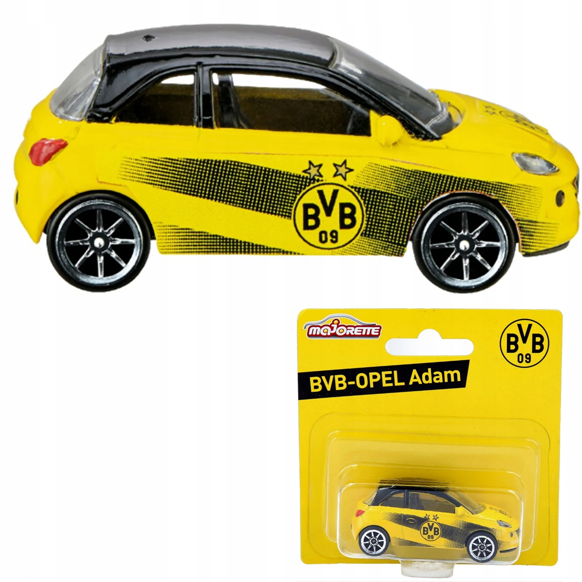 

Samochód Majorette Opel Adam Bvb 09 Borussia Dortm