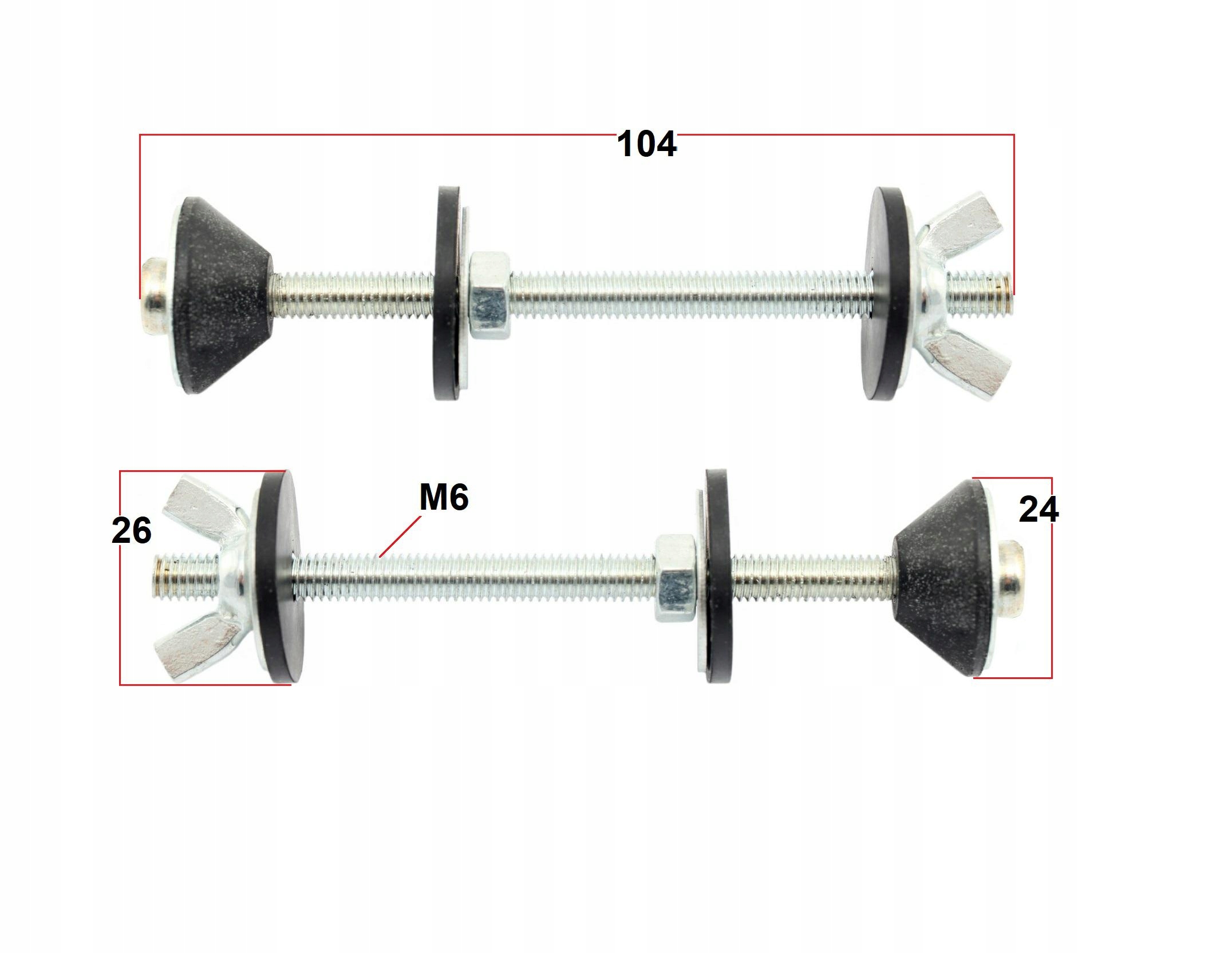 ŚRUBA KOMPAKTU M6 Kod producenta 59006M301D