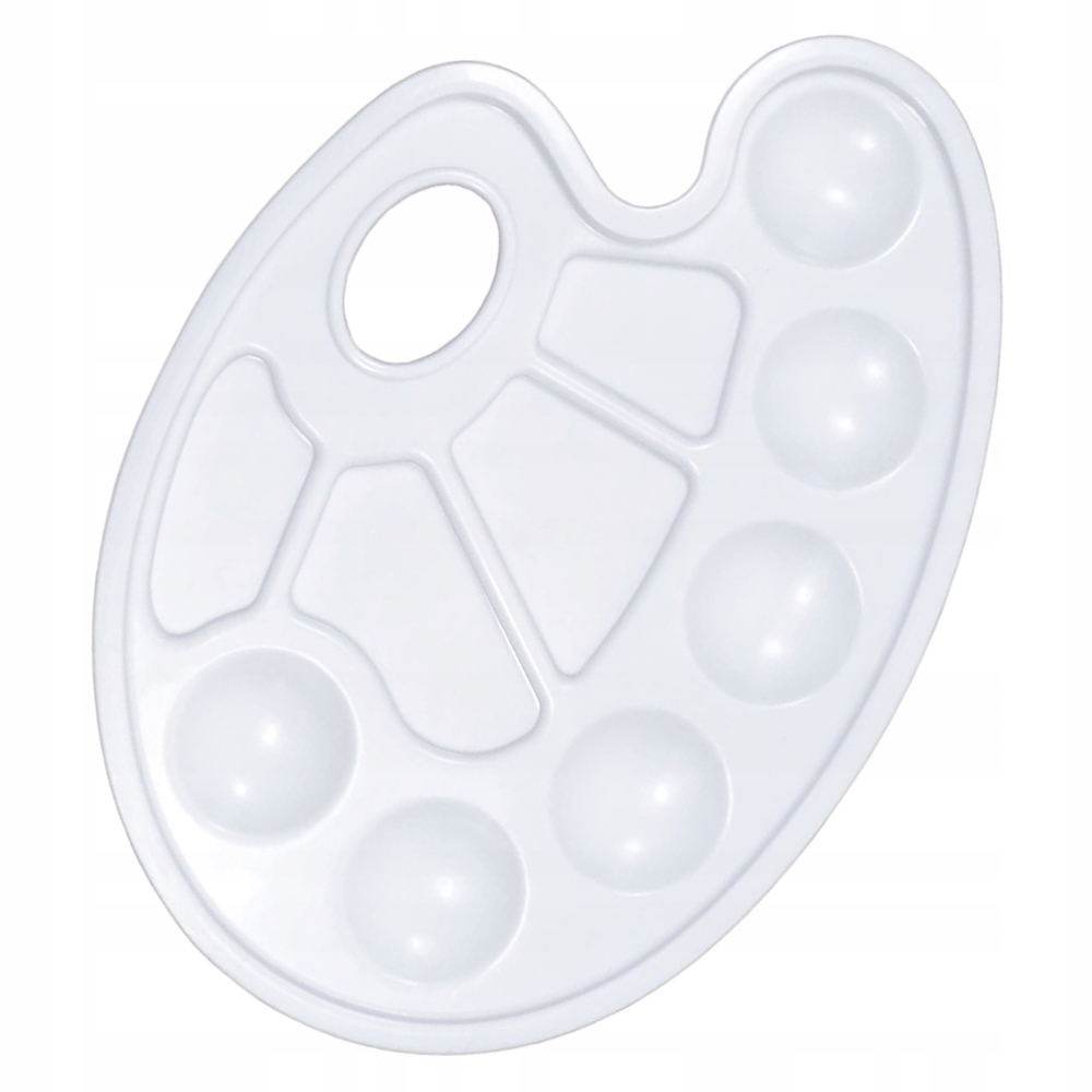 Zestaw Podobrazie, Farby akrylowe, Pędzle, Paletka Malarski do Malowania Liczba sztuk w zestawie 24 szt.