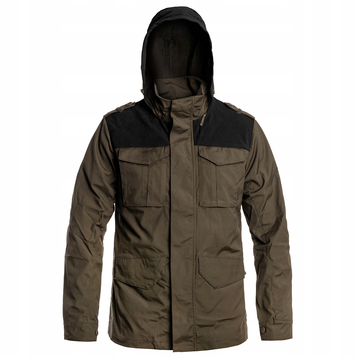 Kurtka męska wojskowa taktyczna Helikon-Tex M65 Covert Green Black XXL