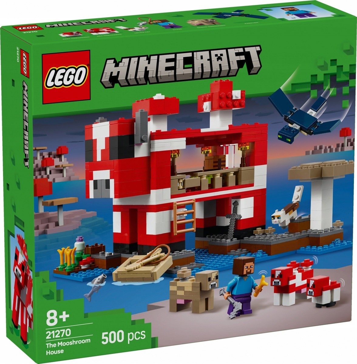Lego Stavebnice Minecraft 21270 Dům houbové krávy