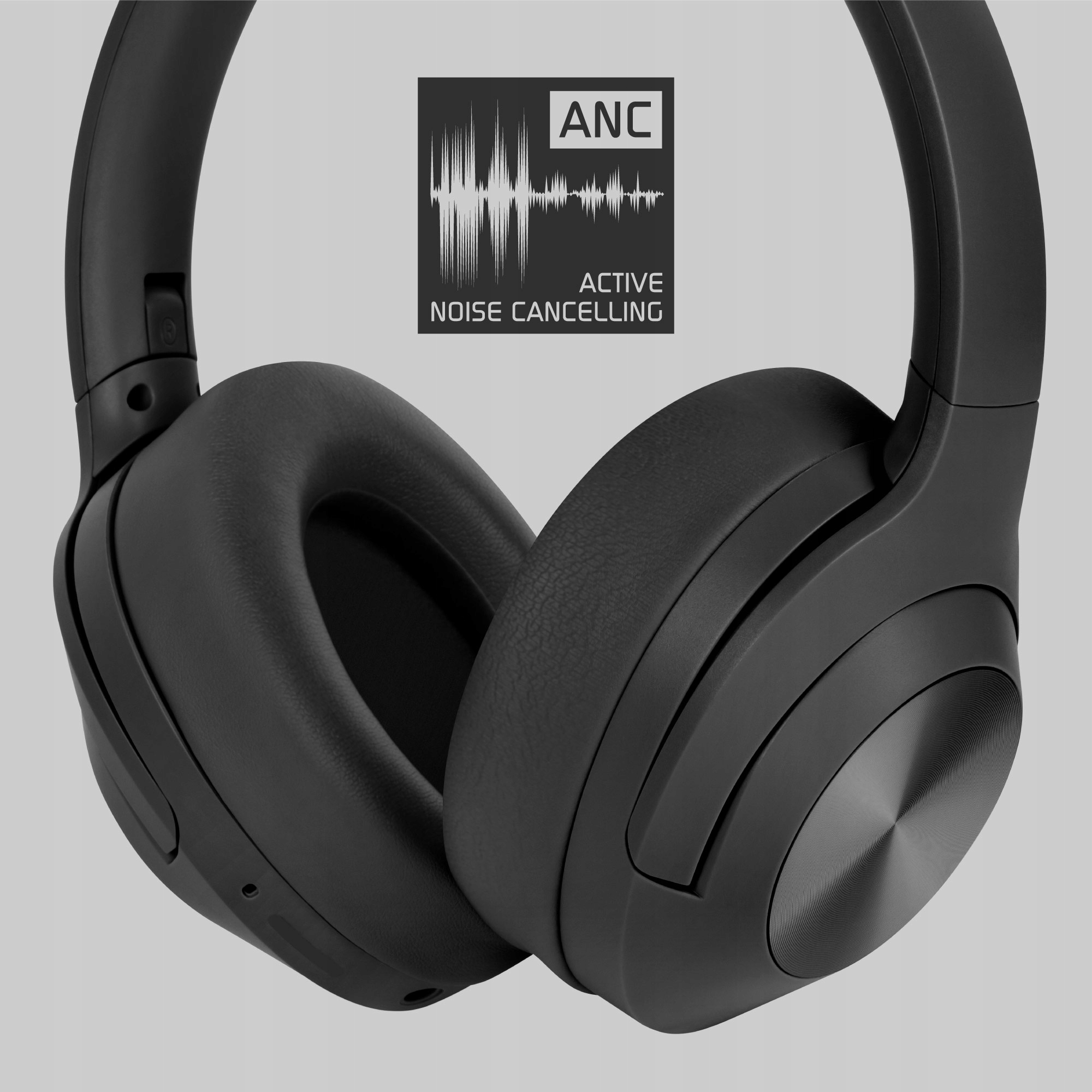 Słuchawki bezprzewodowe nauszne Bluetooth 5.3 ANC mikrofon Kruger&Matz F2A Impedancja 32 Ω