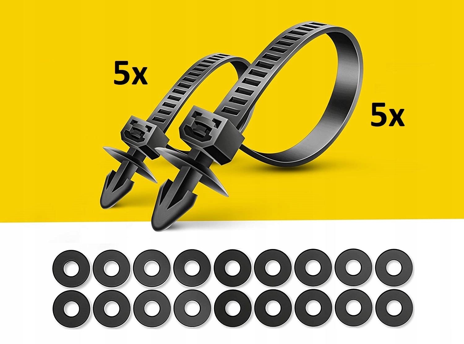 FORD HONDA TOYOTA DUŻY ZESTAW SPINEK SAMOCHODOWYCH KOŁKI ROZPOROWE 696 SZT! Producent części Inny