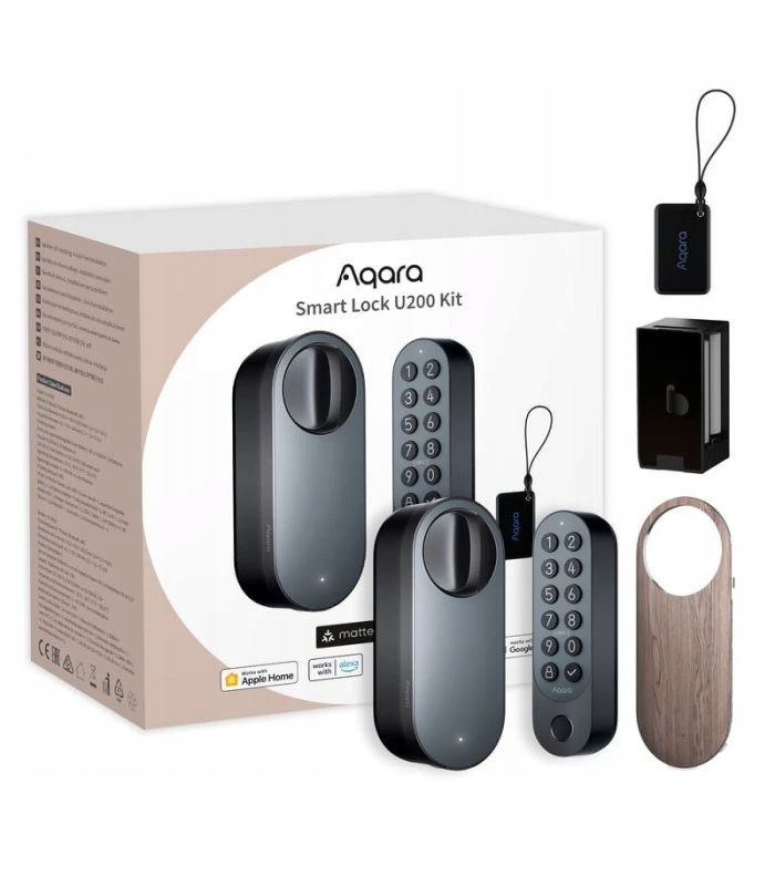 Aqara Smart zámok U200 čierny Smart lock U200 Kit