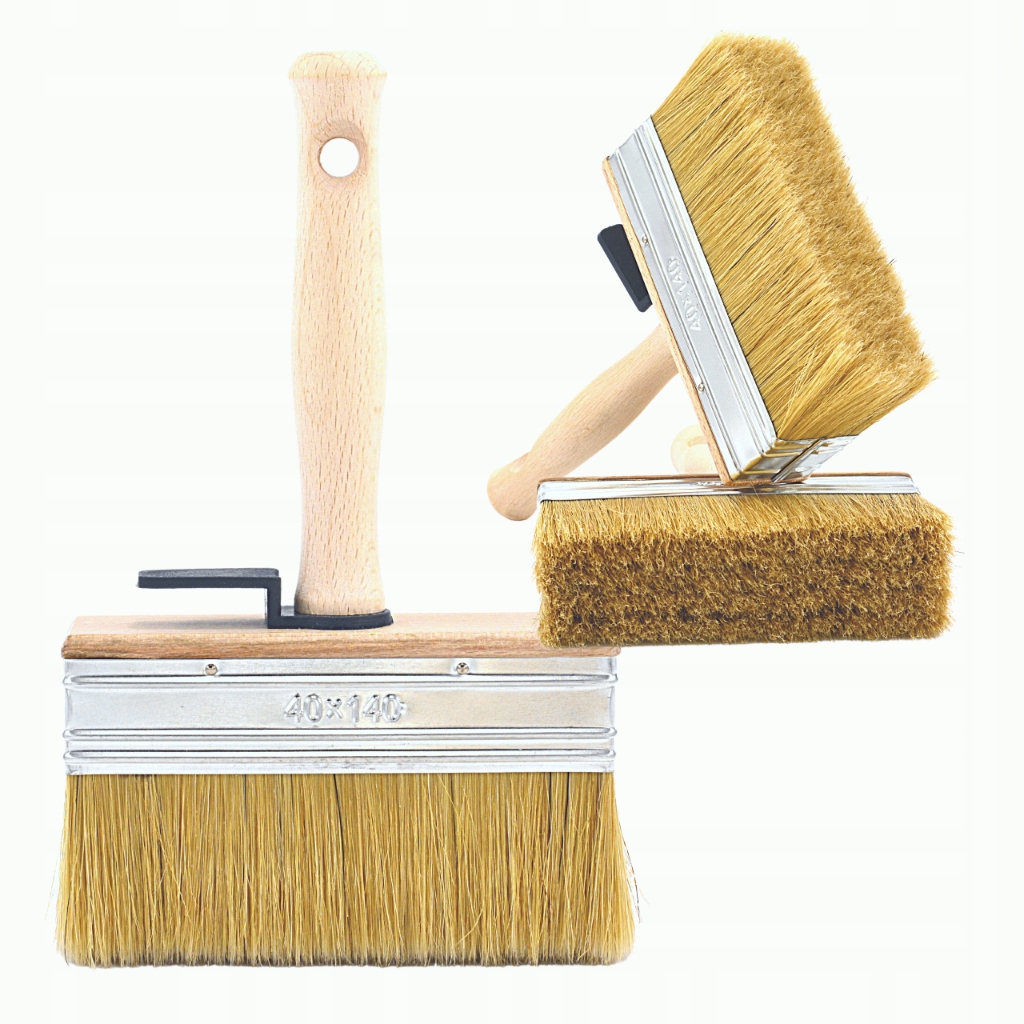 PĘDZEL MALARSKI UNIWERSALNY TAPETÓWKA ŁAWKOWIEC 140 PĘDZLE MALOWANIE FARBA