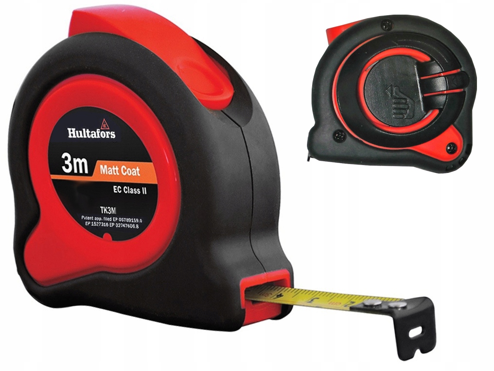 HULTAFORS TK miara taśma stalowa zwijana 3m
