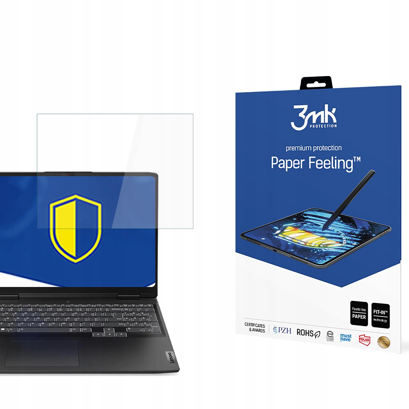 Fólie pro Lenovo Ideapad Gaming 3 16" až 17" 3mk Paper Feeling