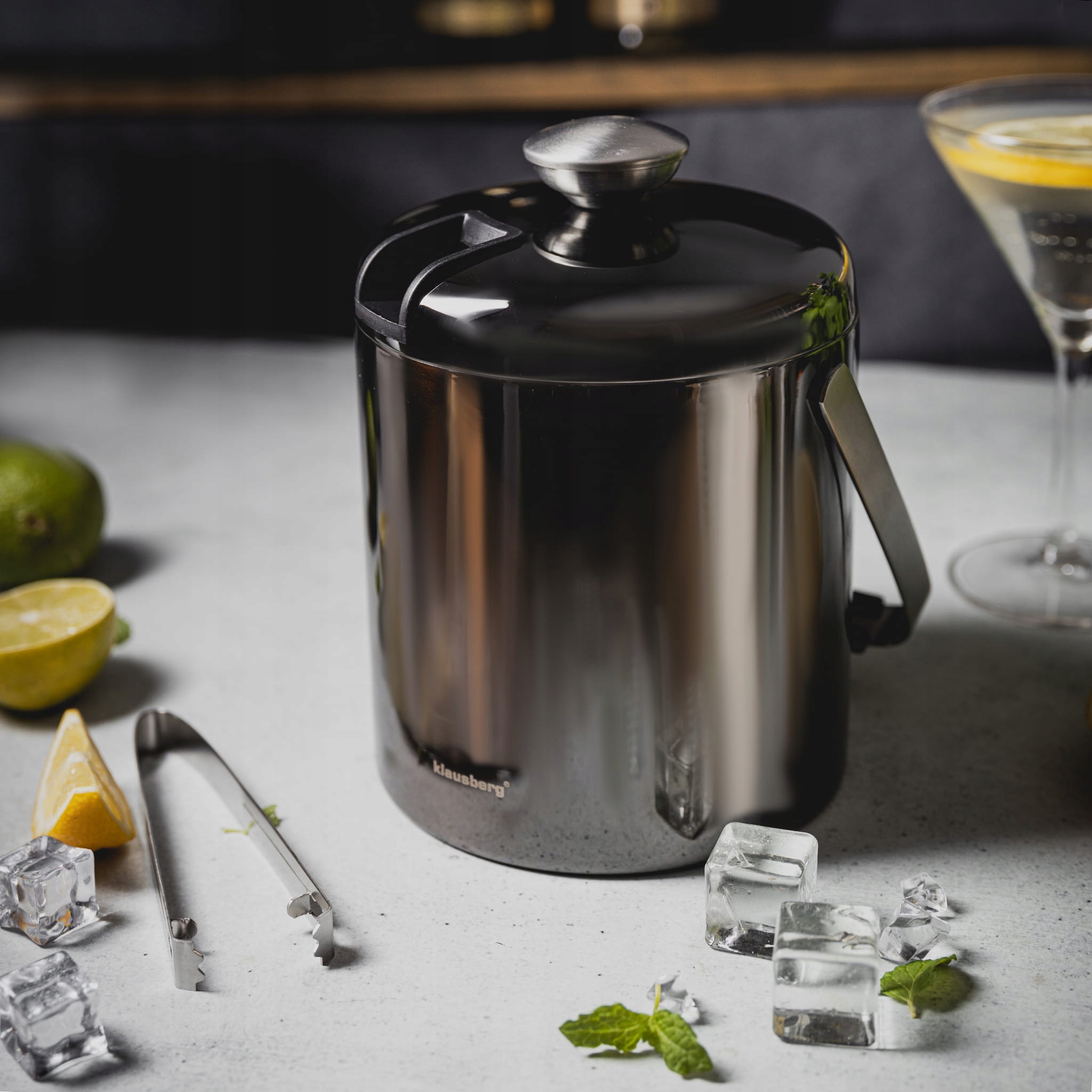 WIADERKO POJEMNIK DO LODU i SZCZYPCE LUGO 1,3 Lit. EAN (GTIN) 5908287276567