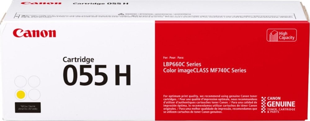 Canon Crg 055 H Yellow, 5 900 str.