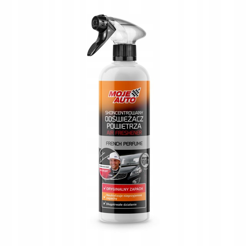 

Moje Auto Odświeżacz Powietrza Zapach 500ML Black