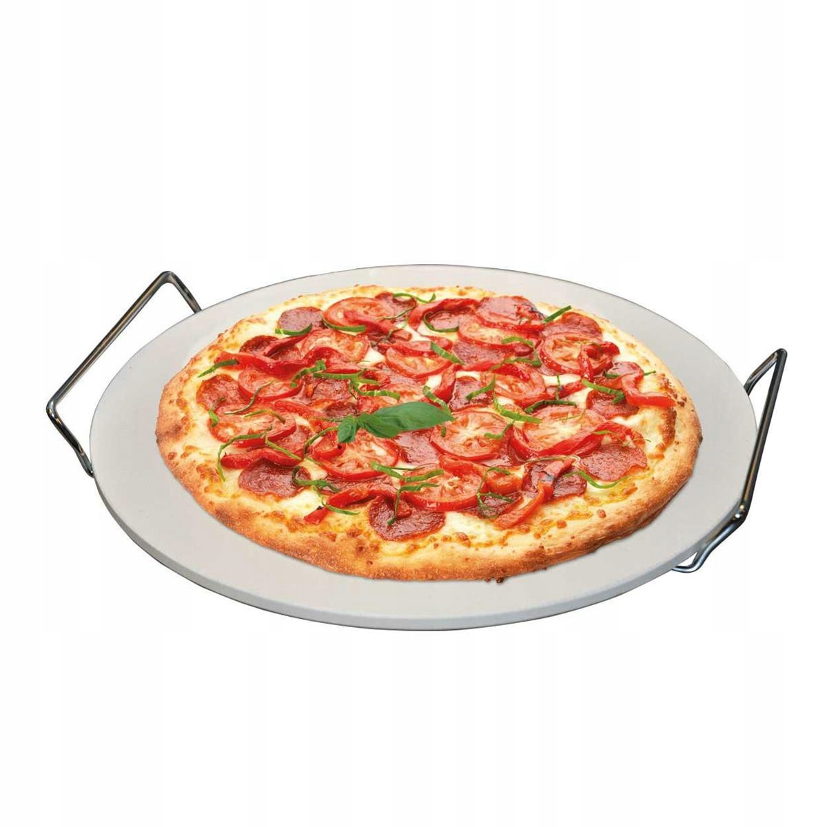 

Kamień do pieczenia pizzy 33cm Forma stojak uchwyt