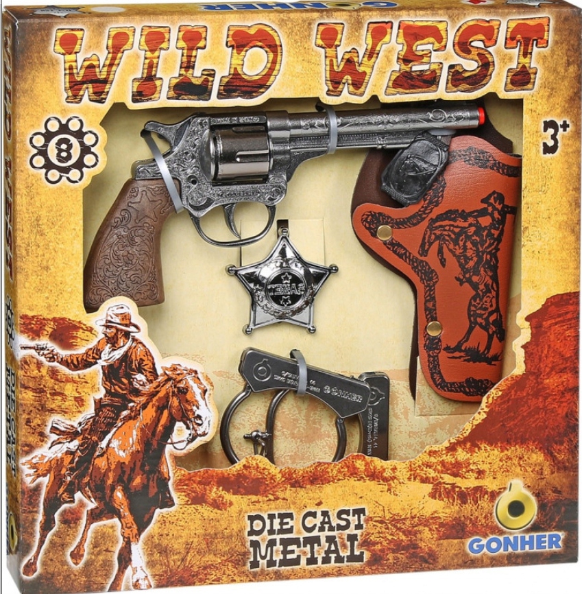 ZESTAW KOWBOJA GONHER NOWY