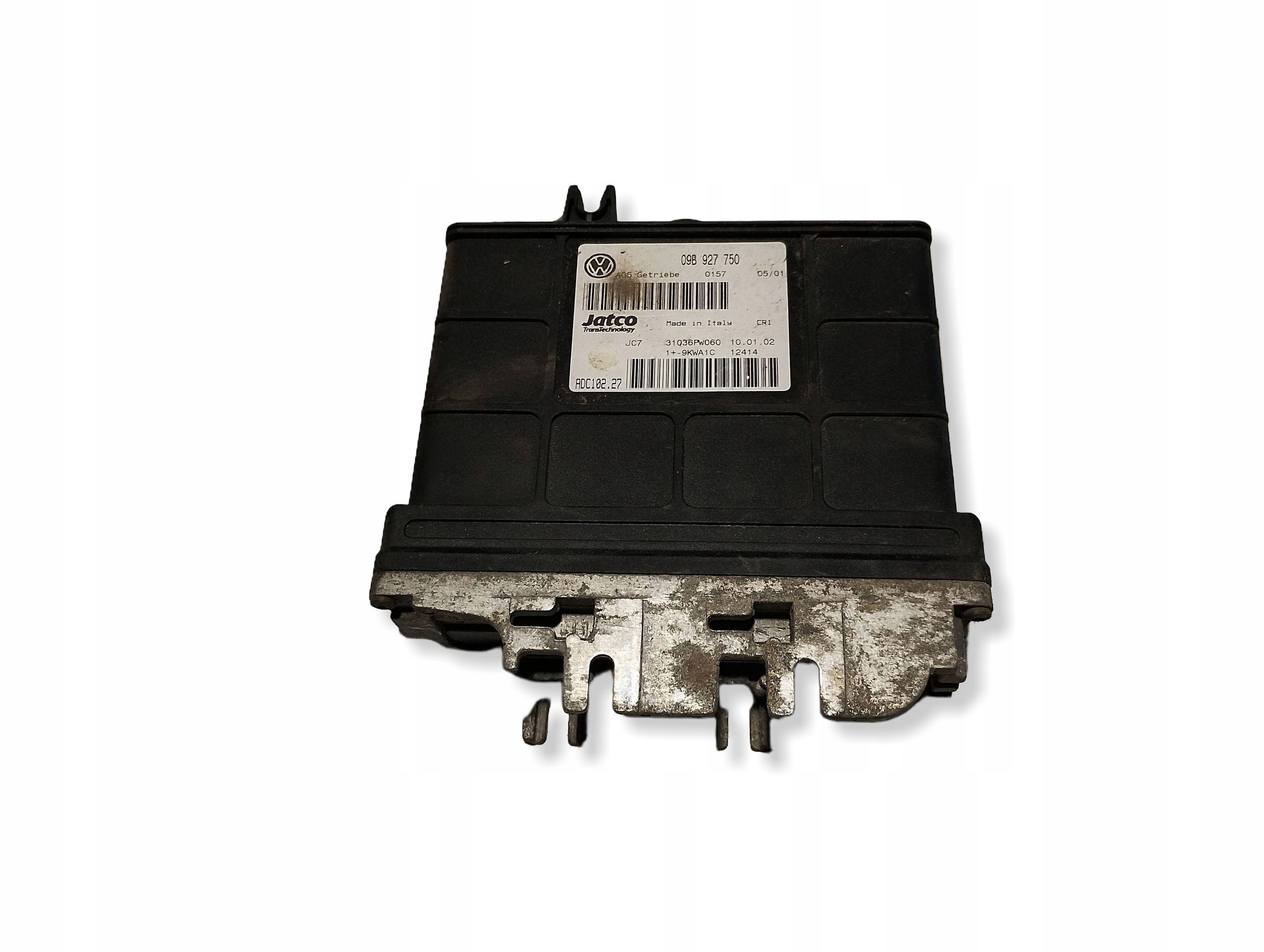 VOLKSWAGEN MODUŁ STEROWNIK SKRZYNI BIEGÓW 09B927750 EUROPA