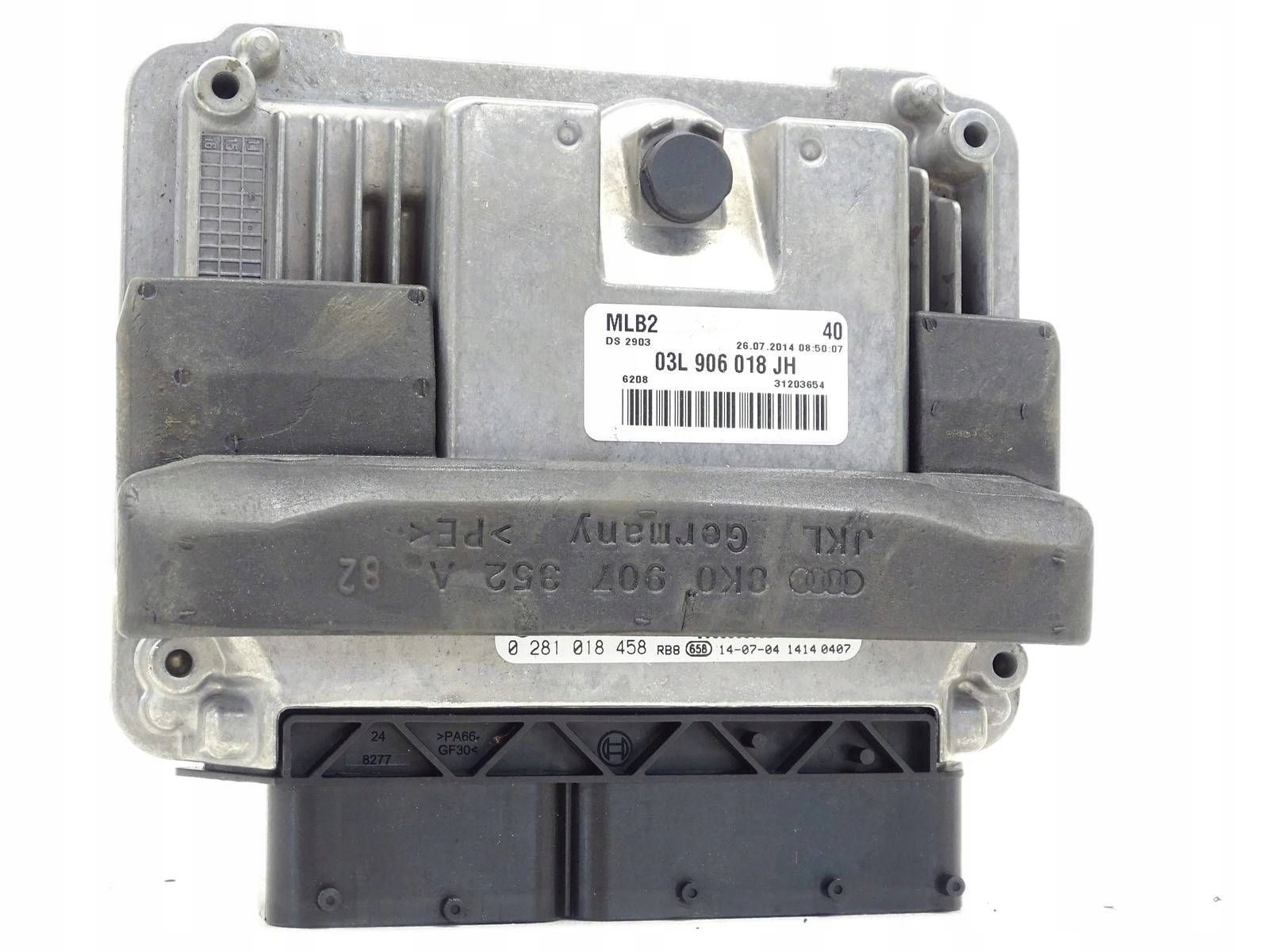 computer control unit of the engine AUDI A4 B8 A5 8T 2.0 TDI CGL 03L906018JH