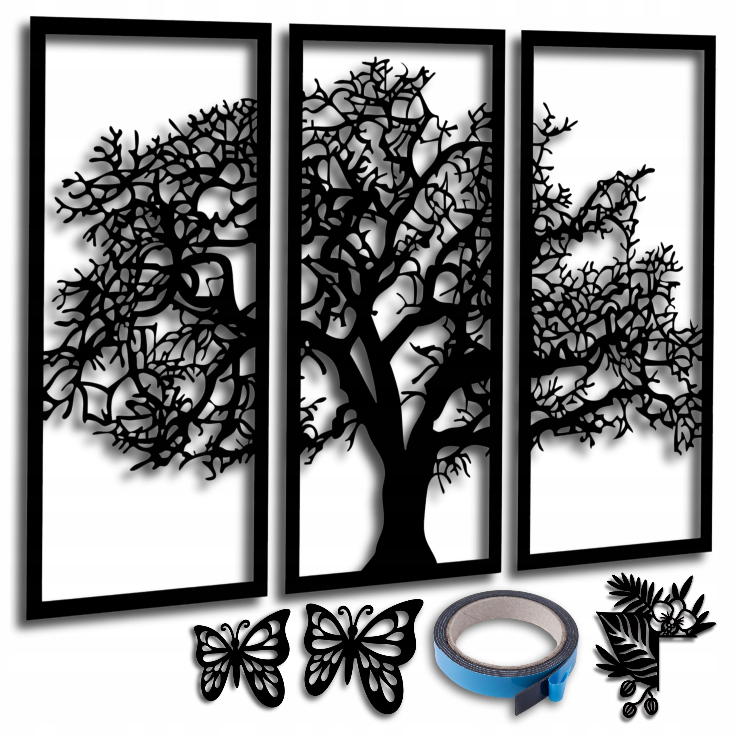 Obrazy do obývacího pokoje Ažurový Obraz Dřevo Obrazy na zeď Nástěnná Dekorace