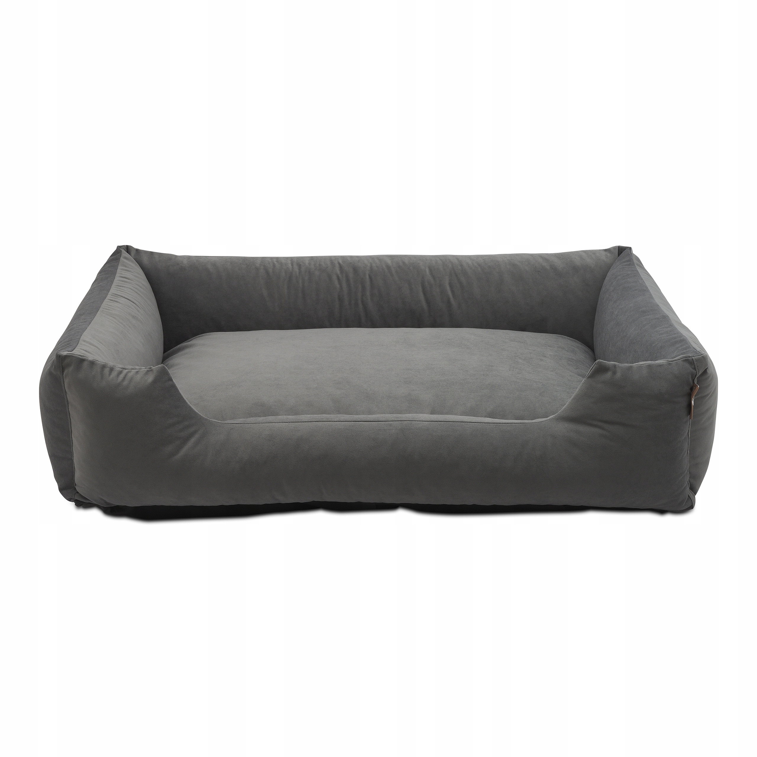Pelíšek pro psa 90x70 XL pohodlná matrace pohovka Bianka Grafit