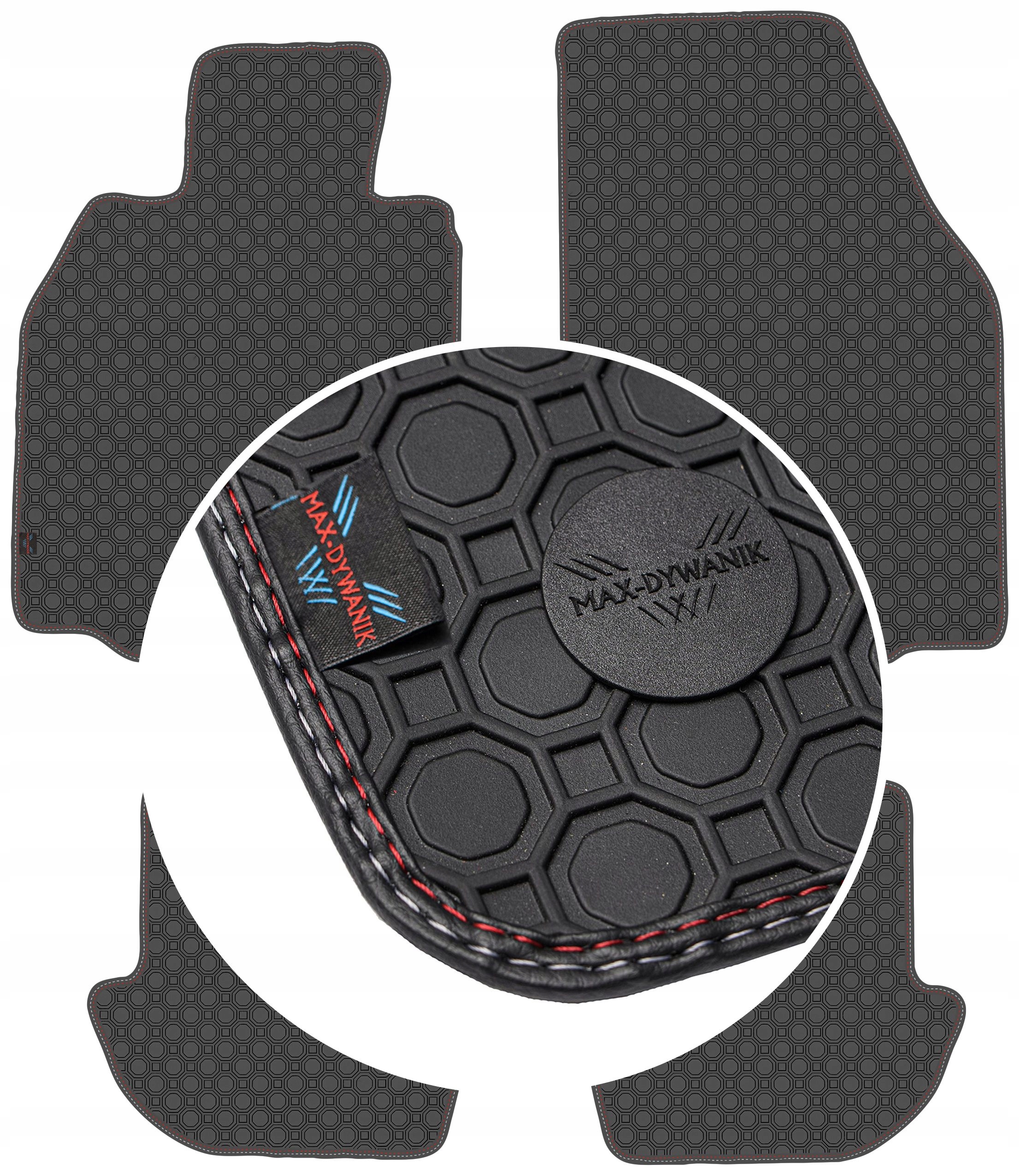 Porsche 911 977 2004-2011 Koberce Čierne