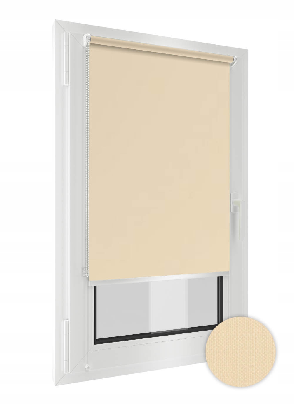 

Rolety Mini z Napinaczem Żyłka 135x150 łososiowy