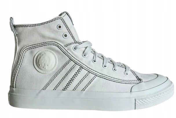 Diesel Bílé Pánské Vysoké Tenisky S Logem 42 3 Db