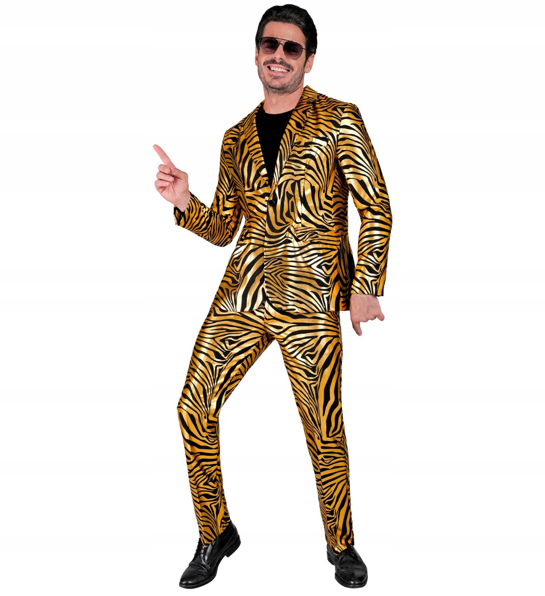 Kostým Zeberka Zlatý kostým Karneval Silvestr XXL