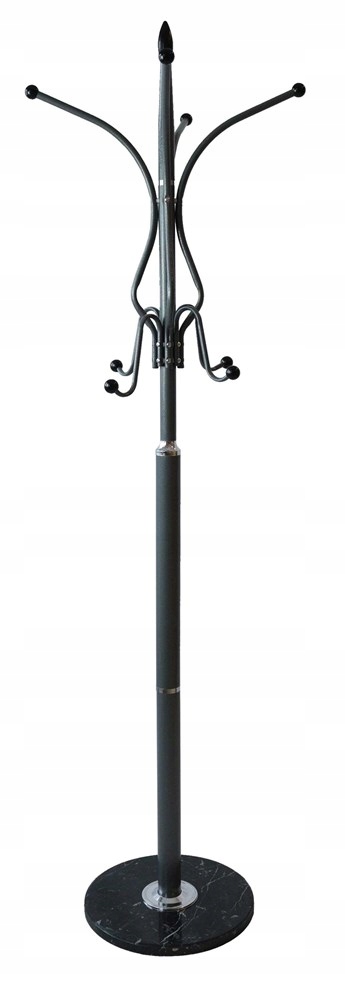 Stojanový Věšák Na Oblečení Marble Šedý